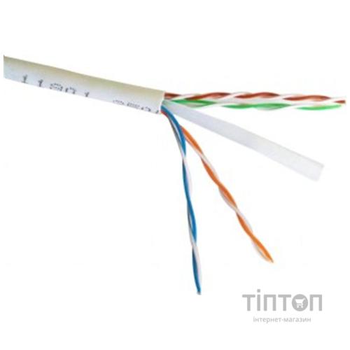 Патч-корд 0.25м UTP cat 6 CCA gray Cablexpert (PP6U-0.25M)