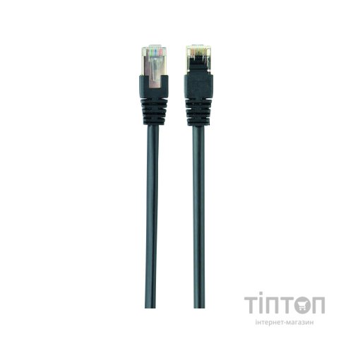 Патч-корд Cablexpert 0.5 м (PP22-0.5 M/BK)