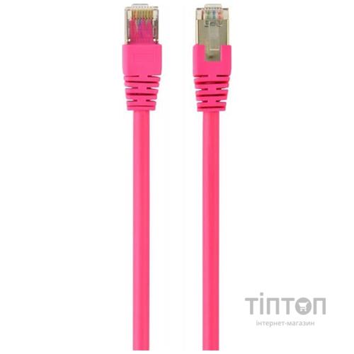 Патч-корд 0.25м FTP cat.6 CCA pink Cablexpert (PP6-0.25M/RO)