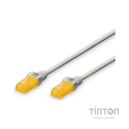 Патч-корд Digitus 0.5м, CAT 6a UTP, AWG 26/7, Cu, LSZH (DK-1613-A-005)