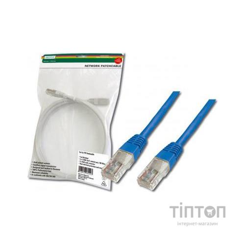 Патч-корд Digitus UTP 0.5 м cиній