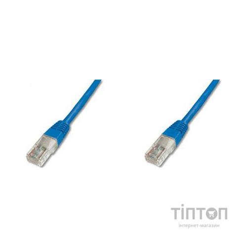 Патч-корд Digitus UTP 0.5 м cиній