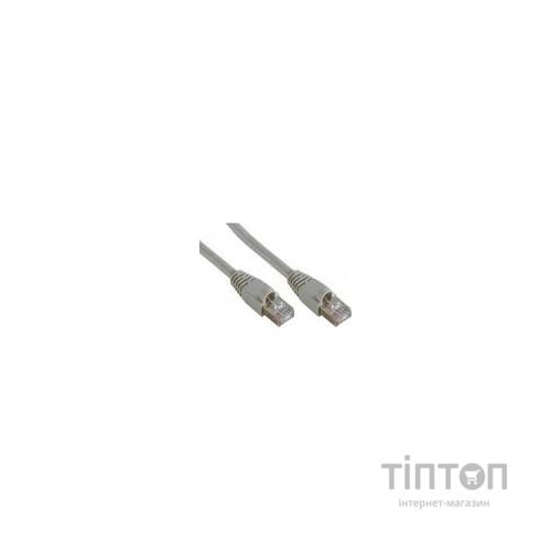 Патч-корд литий, UTP, RJ45, Cat.5e, 0,5 m, сірий