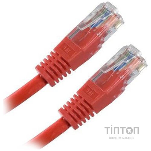 Патч-корд UTP Cat.5e ( 15м червоний ), Intellinet