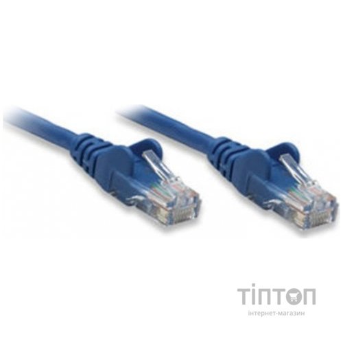 Патч-корд UTP Cat.5e ( 1м синій ), Intellinet