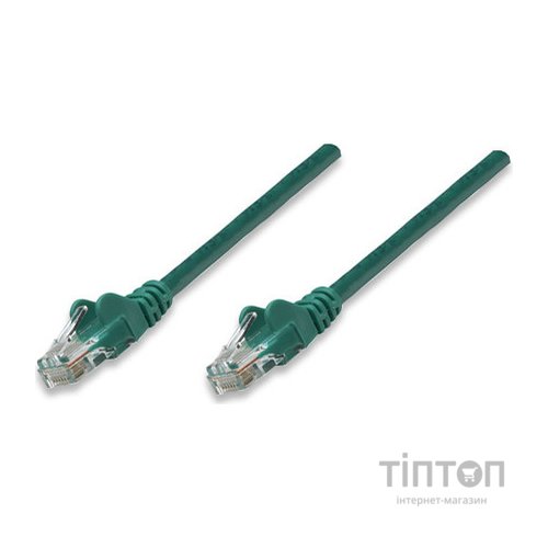 Патч-корд UTP Cat.5e ( 2м зелений ), Intellinet