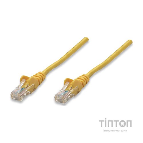 Патч-корд UTP Cat.5e ( 3м жовтий ), Intellinet
