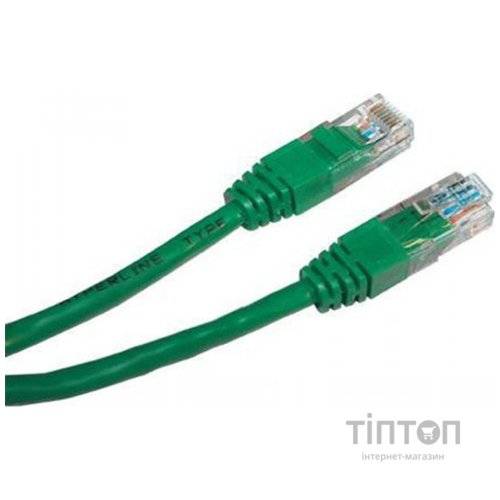 Патч-корд UTP Cat.5e ( 7.5м зелений), Intellinet