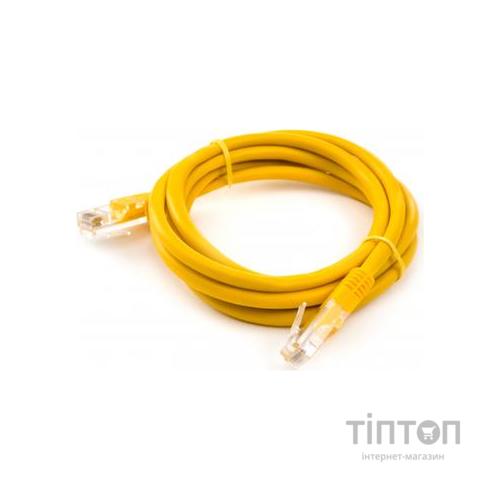 Патч-корд Vinga UTPCat5e 1.5 m CCA (VCPPCCCS1.5Y)