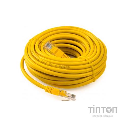 Патч-корд Vinga UTPCat5e 10.0 m CCA (VCPPCCCS10Y)