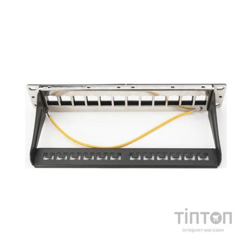 Патч-панель 10" 1U для 12-ти модулів Keystone, набірна DIGITUS (DN-91420)