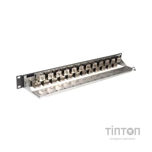 Патч-панель 19" 24xRJ-45 FTP cat.6, 1U Molex (PID-00182)
