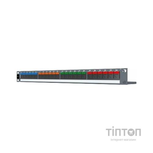 Патч-панель 19" 24xRJ-45 UTP cat. 6, 1U Molex (PID-00141)