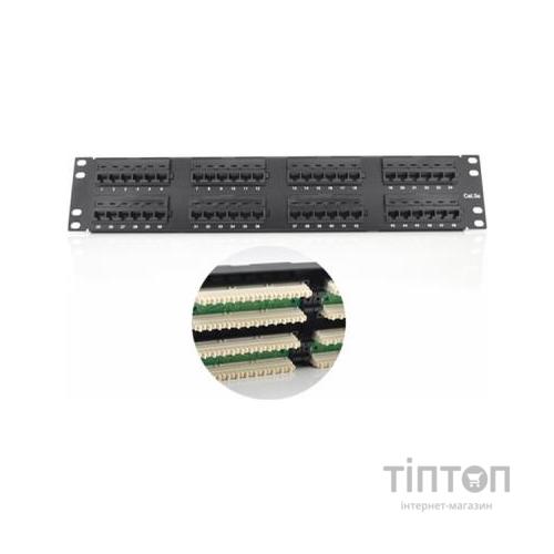 Патч-панель 19" 48хRJ-45 UTP 2U cat.5e Voltronic (09650)