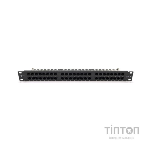 Патч-панель 19" 48xRJ-45 UTP cat. 6, DUAL type, 1U Ritar (RT-2264-CAT.6)