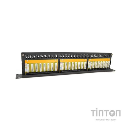 Патч-панель 19" 48xRJ-45 UTP cat. 6, DUAL type, 1U Ritar (RT-2264-CAT.6)