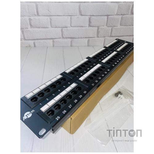 Патч-панель Atcom 19" 48 портов UTP cat.6 (P6048)
