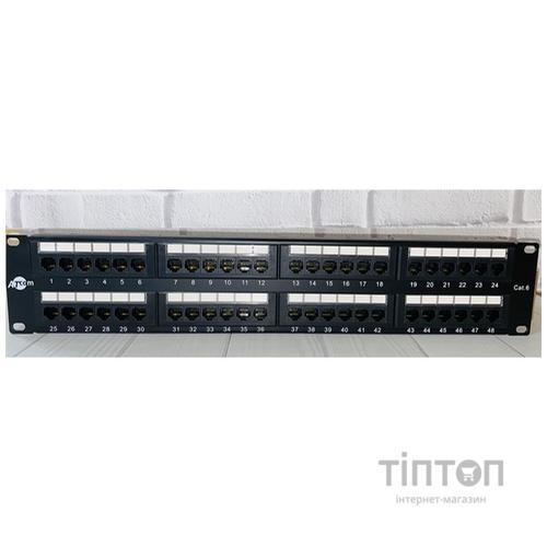 Патч-панель Atcom 19" 48 портов UTP cat.6 (P6048)