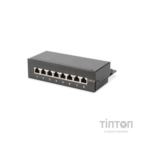 Патч-панель Digitus Desktop 8 портов cat.6 STP в сборе (DN-91608SD)