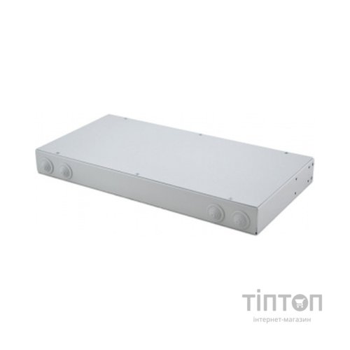 Патч-панель оптична 1U, SC, сплайс касети S332 Crosver (FOB 19/1-332-SC lite)