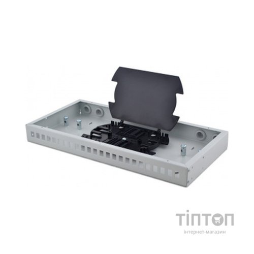 Патч-панель оптична 1U, SC, сплайс касети S332 Crosver (FOB 19/1-332-SC lite)