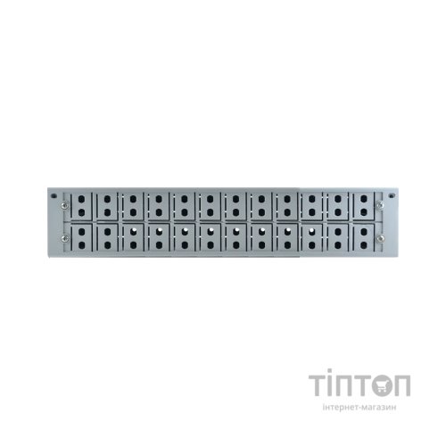 Патч-панель оптична 2U, FC, сплайс касети S400-A Crosver (FOB 19/2-400A/24-2-48-FC)