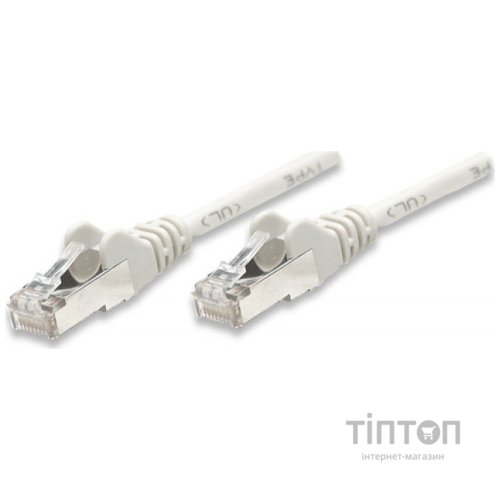 Патчкорд FTP Cat.5e ( 2.0м сірий), Intellinet, Біметал, ССА