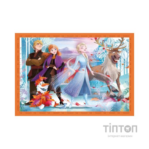Пазл Clementoni 4 в 1 Frozen, 12,16,20 та 24 елементи (21518)
