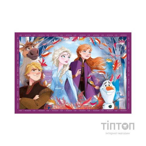 Пазл Clementoni 4 в 1 Frozen, 12,16,20 та 24 елементи (21518)
