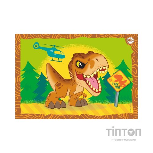 Пазл Clementoni 4 в 1 Jurassic World, 12,16,20 та 24 елементи (21521)