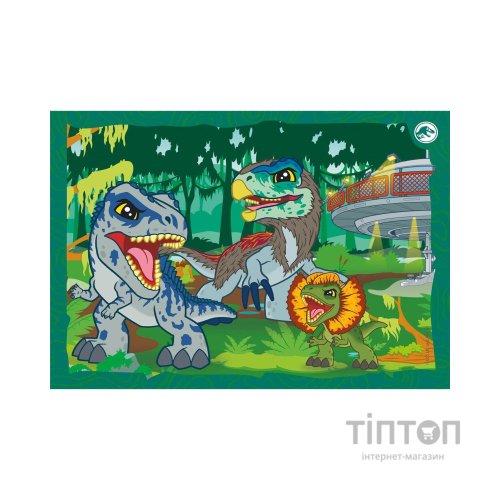Пазл Clementoni 4 в 1 Jurassic World, 12,16,20 та 24 елементи (21521)