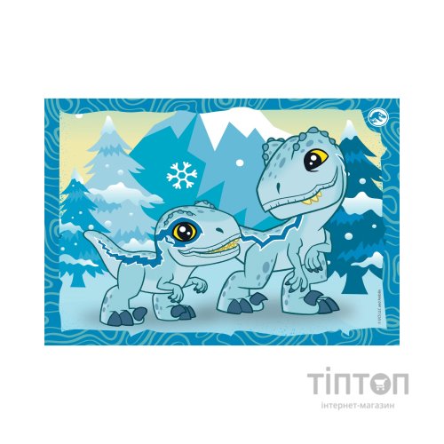 Пазл Clementoni 4 в 1 Jurassic World, 12,16,20 та 24 елементи (21521)