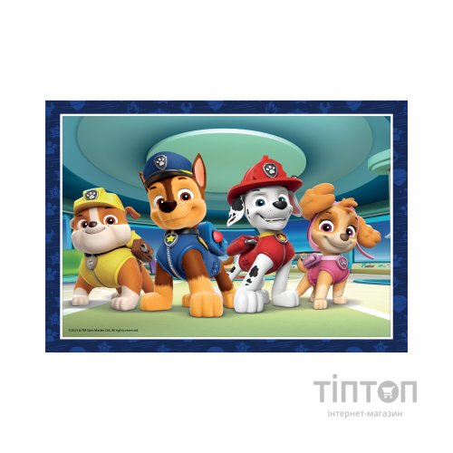 Пазл Clementoni 4 в 1 Paw Patrol, 12,16,20 та 24 елементи (21513.00)