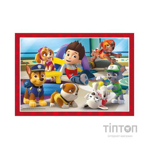 Пазл Clementoni 4 в 1 Paw Patrol, 12,16,20 та 24 елементи (21513.00)