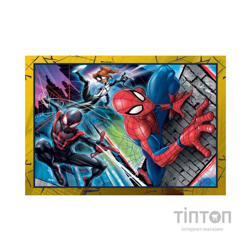 Пазл Clementoni 4 в 1 Spider-Man, 12,16,20 та 24 елементи (21515)