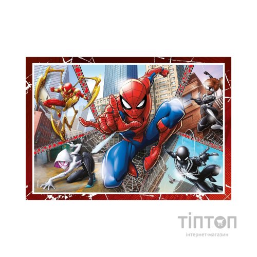 Пазл Clementoni 4 в 1 Spider-Man, 12,16,20 та 24 елементи (21515)