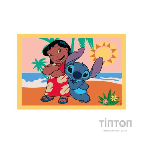 Пазл Clementoni 4 в 1 Stitch, 12,16,20 та 24 елементи (21745)