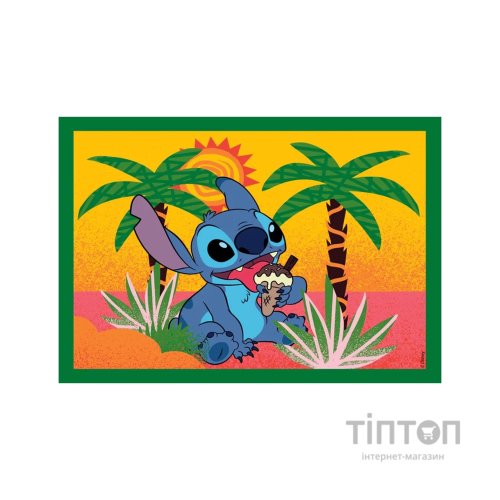 Пазл Clementoni 4 в 1 Stitch, 12,16,20 та 24 елементи (21745)