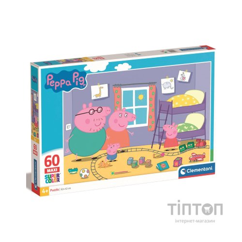 Пазл Clementoni Maxi Peppa Pig 60 елементів (26438)