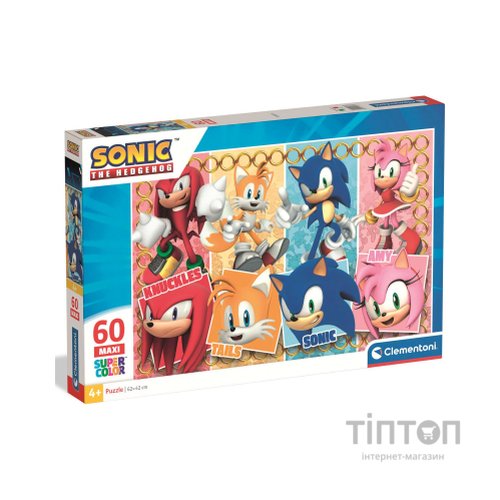 Пазл Clementoni Maxi Sonic 60 елементів (26073)