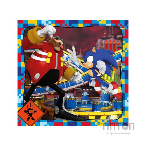 Пазл Clementoni Sonic 3 шт по 48 елементів (25320)