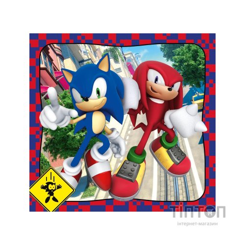 Пазл Clementoni Sonic 3 шт по 48 елементів (25320)