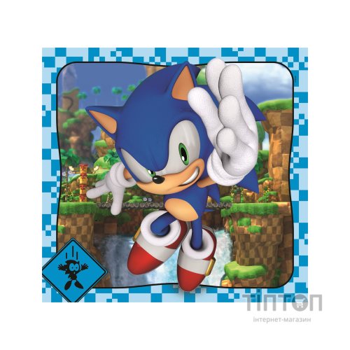 Пазл Clementoni Sonic 3 шт по 48 елементів (25320)