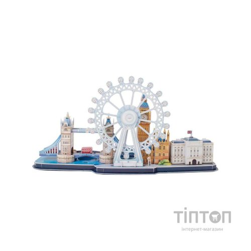 Пазл Cubic Fun Тривимірний пазл CityLine London (MC253h)