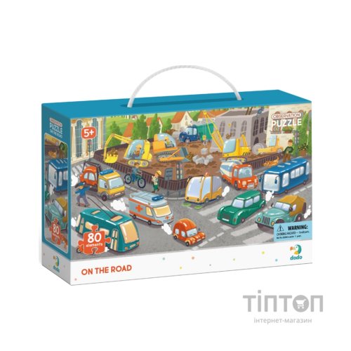 Пазл DoDo обсерваційний Обережно на дорозі (300370)