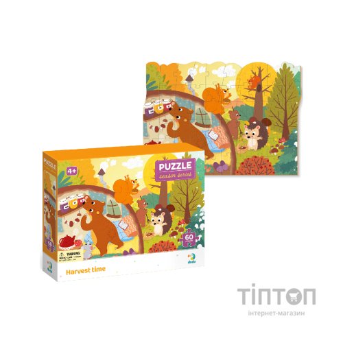 Пазл DoDo Прибирання в лісі, 60 елементів (300413)