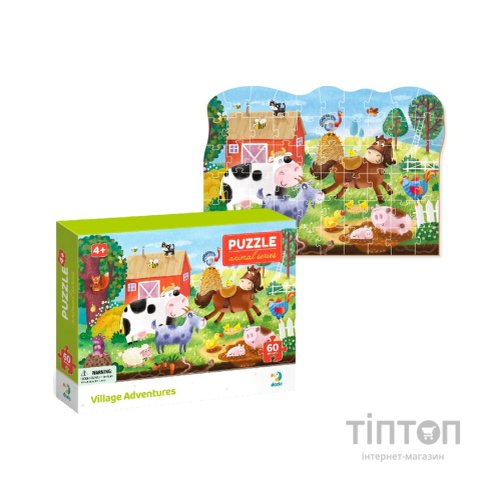 Пазл DoDo Сільські пригоди, 60 елементів (300377)