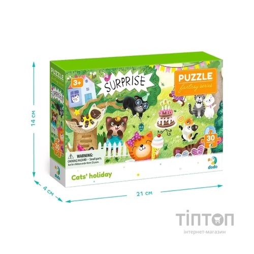 Пазл DoDo Свято котиків, 30 елементів (300417)