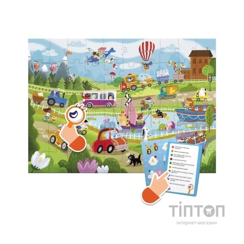 Пазл DoDo Віммельпазл Диво-транспорт, 60 елементів (300561)