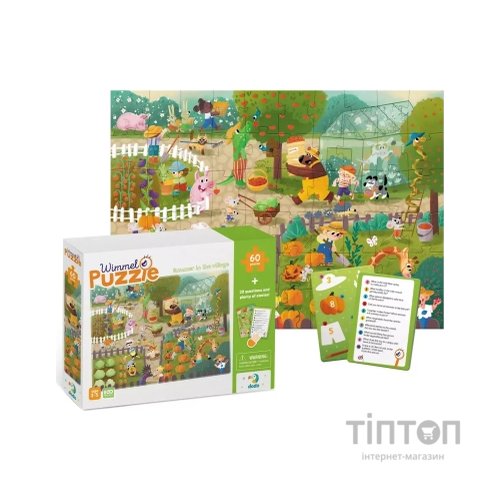 Пазл DoDo Віммельпазл Літо у селі, 60 елементів (300558)